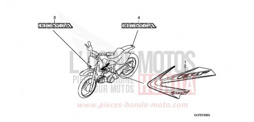 STRIPE/MARK (CRF70FB) CRF70FB de 2011